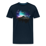 Closer To Heaven Shirt - deep navy