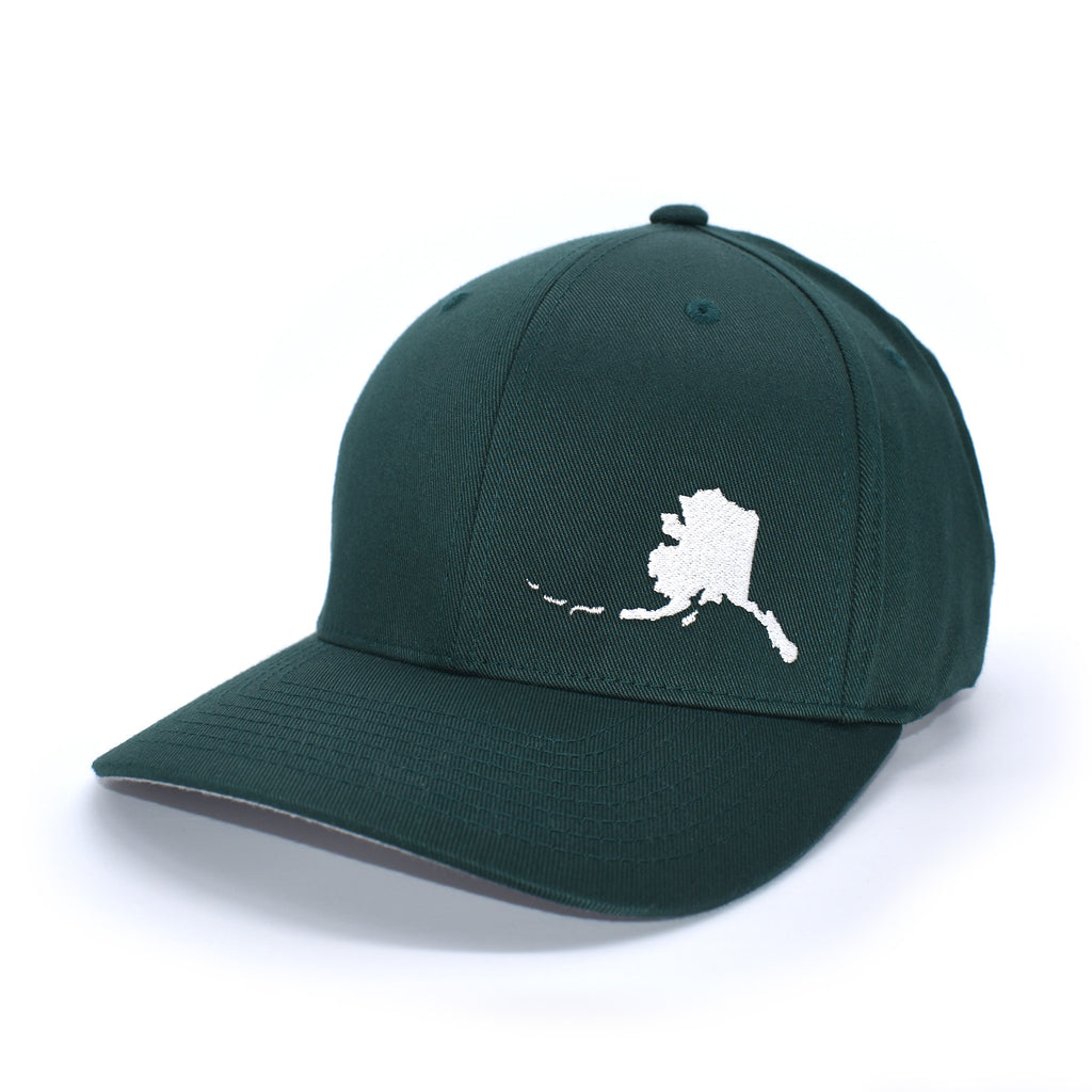 Alaska State Outline – Apparel Peak FlexFit Hat